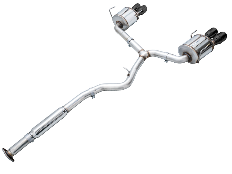 Subaru WRX Performance Exhaust - AWE Tuning - Cat Back Touring - Diamond Black - `22-`27